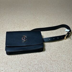 Black Juicy Couture- Multi wear belt bag with adjustable strap